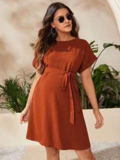 Summer Maternity Dresses Photoshoot Dress Skirt Bat-sleeve Tunic Shirt Dress Maternity Clothings Clothes for Women 1 kf-Saa7f5f76c6d34bf8a85eddb70fcf7d1ej