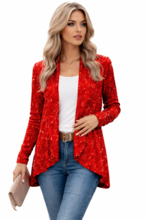 Women's Glitter Stage Costume Shiny Sequin Cardigan & Rave Jacket 1 Women’s Glitter Stage Costume Shiny Sequin Cardigan & Rave Jacket