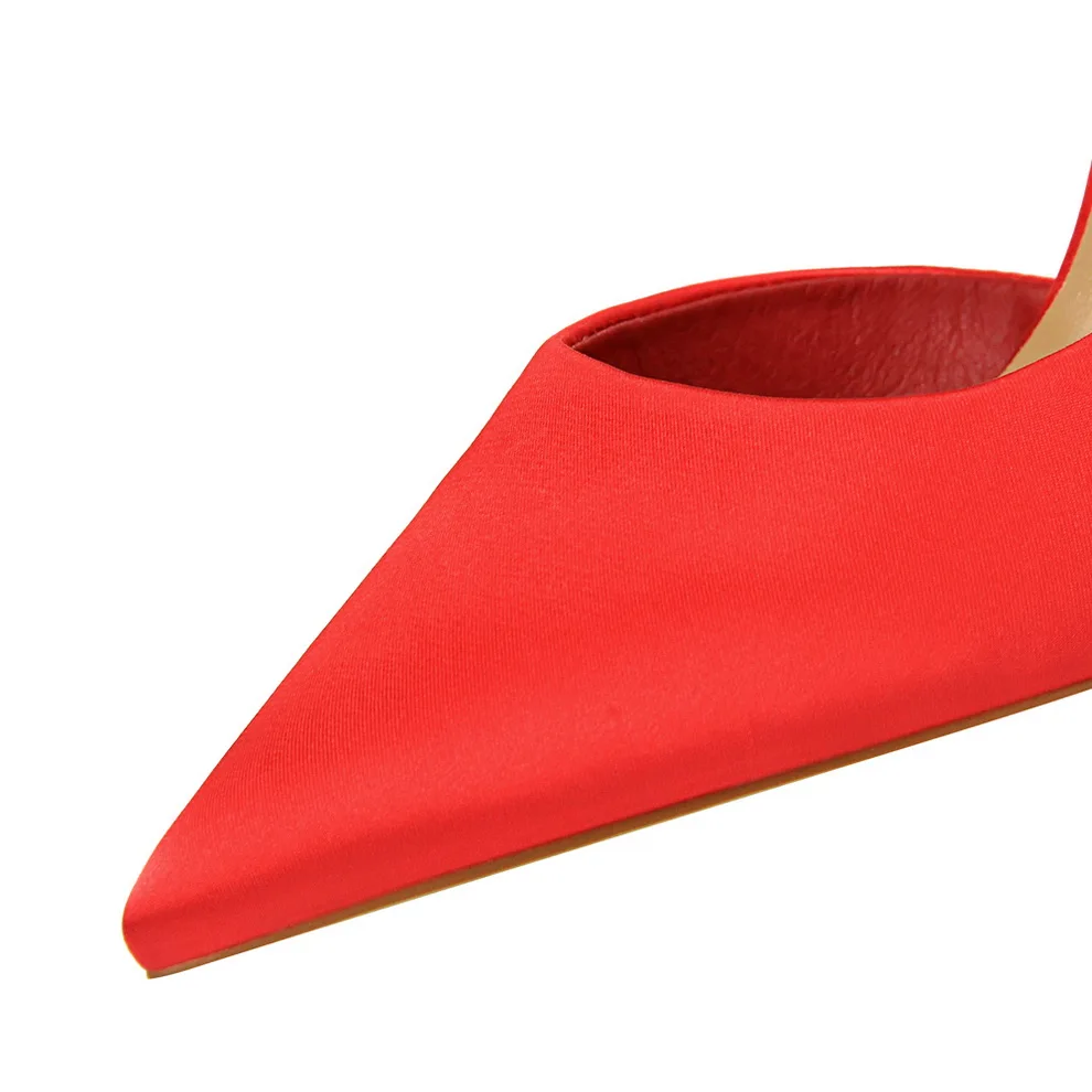 Elegant Pointed Toe D’Orsay High Heels Suede Stiletto Pumps Chic Formal Shoes