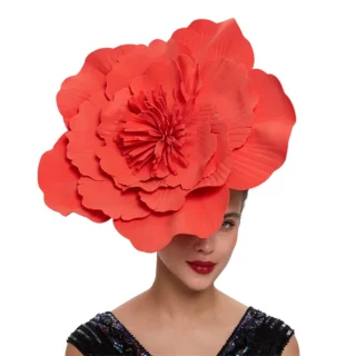 Women’s Large Floral Bow Headdress – One Size