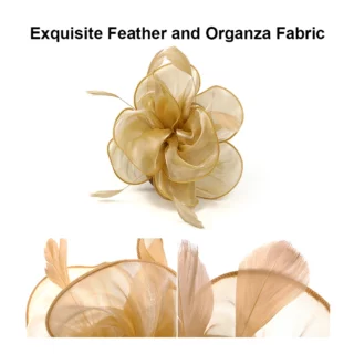 Elegant Fancy Flower Fascinator Hat – Women’s