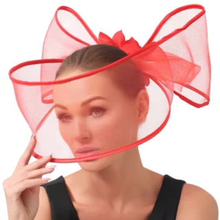 Navy Blue Pillbox Millinery Accessory – One Size