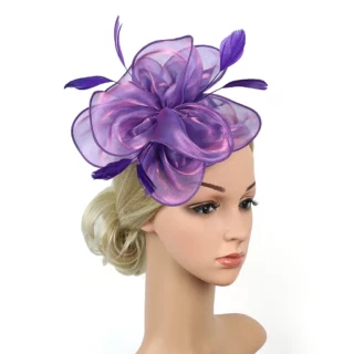 Elegant Fancy Flower Fascinator Hat – Women’s