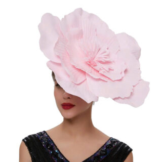 Women’s Large Floral Bow Headdress – One Size