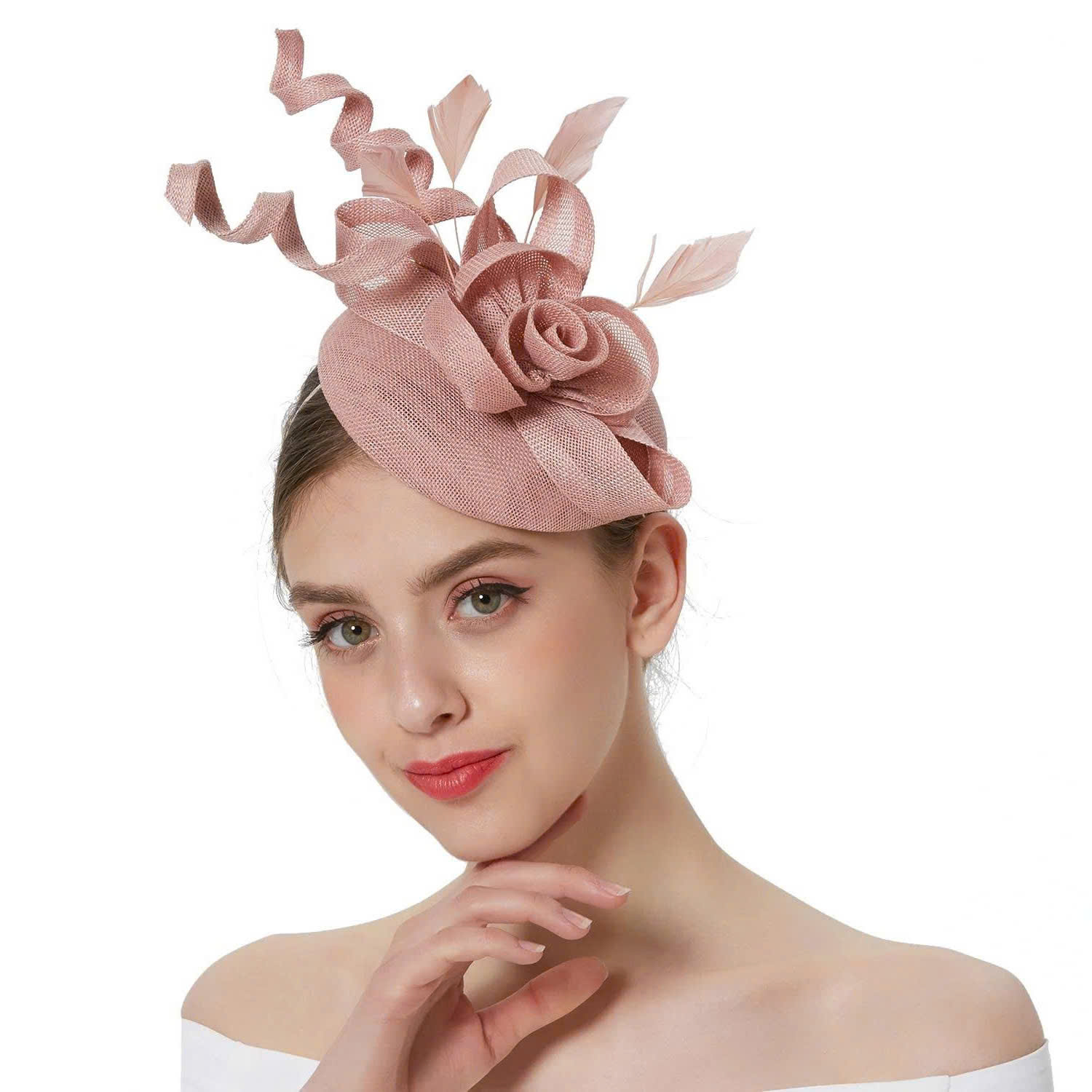 Folding Floral Headband Hair Clip - Women's 4 Folding Floral Headband Hair Clip - Women's